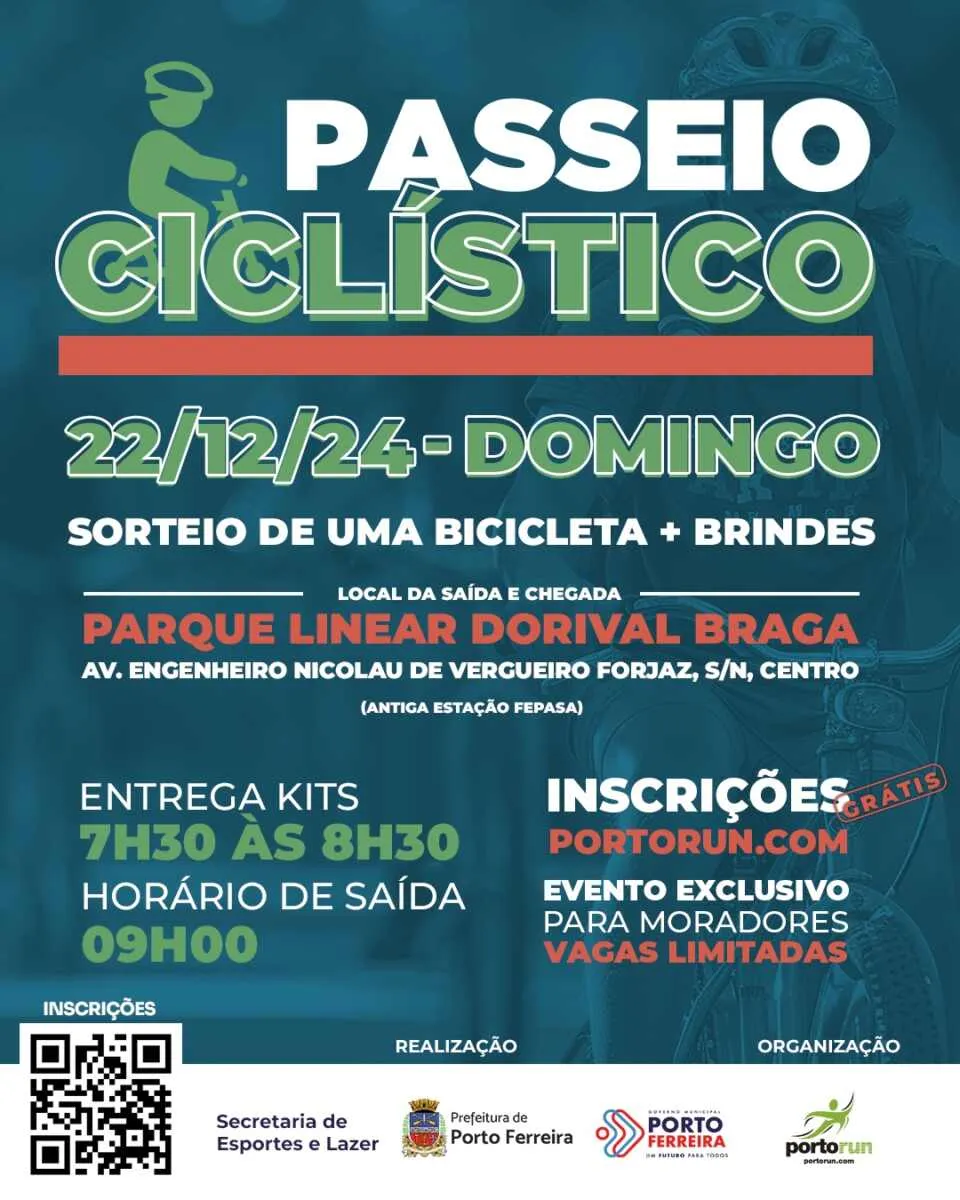 1º Passeio Ciclístico Porto Ferreira