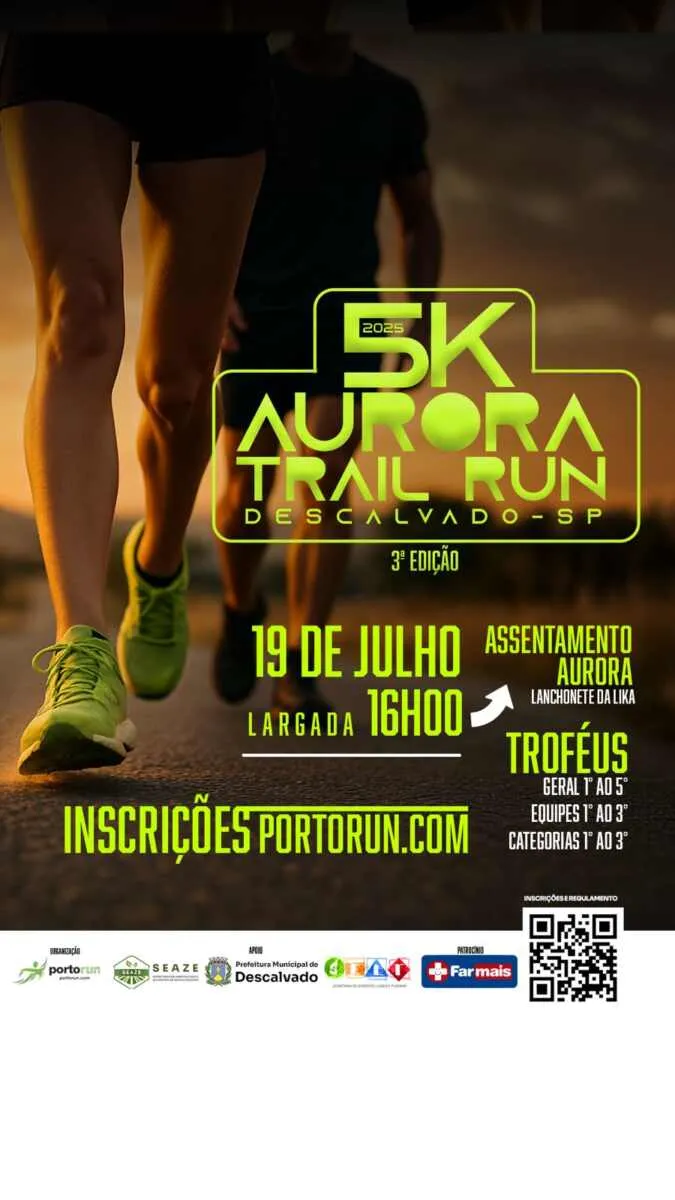 3ª Corrida Aurora Trail Run